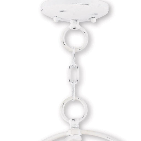 HomeRoots Three Light Dimmable Chandelier – Modern Cylinder Shades for Stylish Ambiance in Any Room 687245