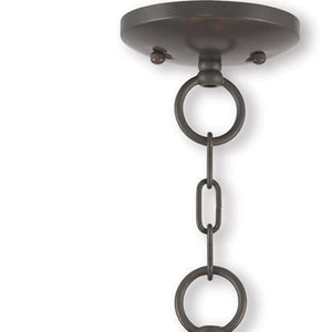 HomeRoots Three Light Dimmable Chandelier – Modern Cylindrical Shades for Elegant Home Illumination & Style 687253