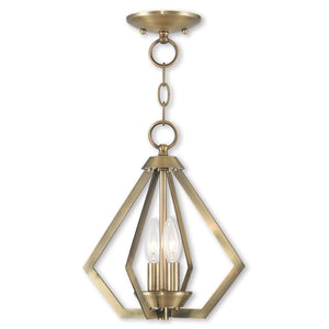 HomeRoots Two Light Dimmable Chandelier – Sleek Cylinder Shades for Contemporary Home Ambiance & Style 687260