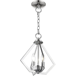 HomeRoots Two Light Dimmable Chandelier with Modern Cylinder Shades for Stylish Adjustable Illumination 687261