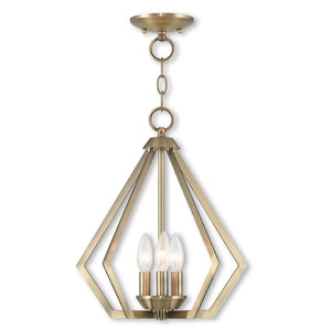 HomeRoots Three Light Dimmable Chandelier - Elegant Cylindrical Shades for Modern Spaces & Adjustable Ambiance 687264