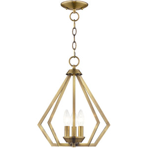 HomeRoots Three Light Dimmable Chandelier - Elegant Cylindrical Shades for Modern Spaces & Adjustable Ambiance 687264