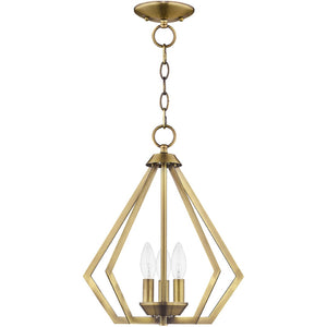 HomeRoots Three Light Dimmable Chandelier - Elegant Cylindrical Shades for Modern Spaces & Adjustable Ambiance 687264