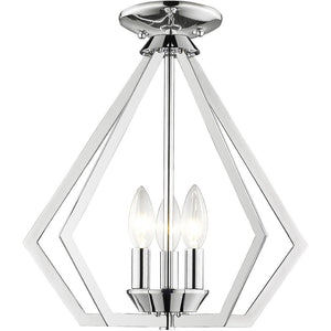 HomeRoots Three Light Dimmable Chandelier - Modern Cylinder Shades for Elegant Hallway and Bedroom Lighting 687265