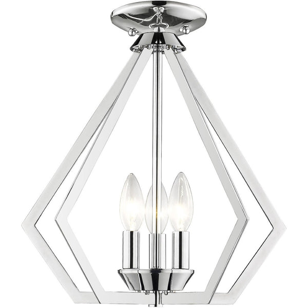 HomeRoots Three Light Dimmable Chandelier - Modern Cylinder Shades for Elegant Hallway and Bedroom Lighting 687265