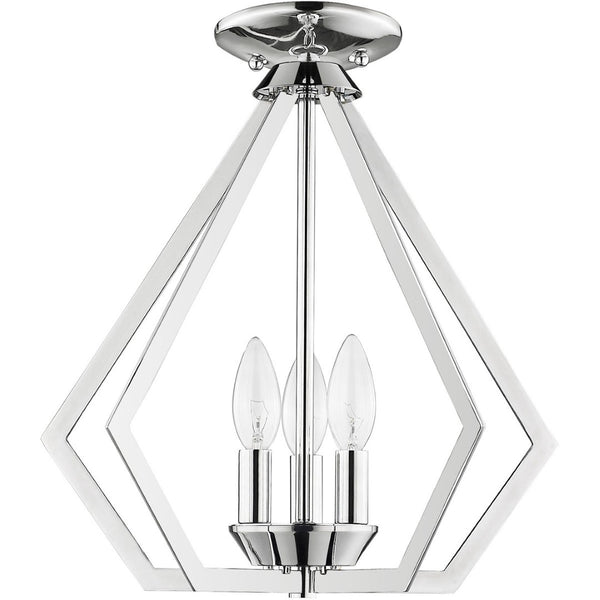 HomeRoots Three Light Dimmable Chandelier - Modern Cylinder Shades for Elegant Hallway and Bedroom Lighting 687265