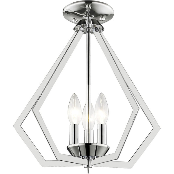 HomeRoots Three Light Dimmable Chandelier - Modern Cylinder Shades for Elegant Hallway and Bedroom Lighting 687265