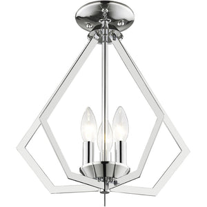 HomeRoots Three Light Dimmable Chandelier - Modern Cylinder Shades for Elegant Hallway and Bedroom Lighting 687265