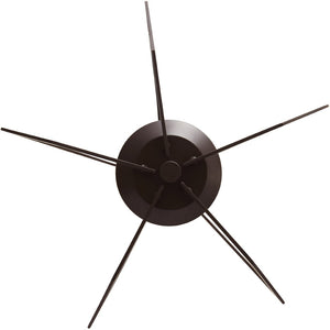HomeRoots Bronze Three-Light Dimmable Chandelier with Modern Cylinder Shades for Elegant Compact Spaces 687266