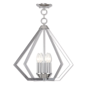 HomeRoots Five Light Dimmable Chandelier with Sleek Cylindrical Shades for Modern Spaces - Adjustable Ambiance 687270