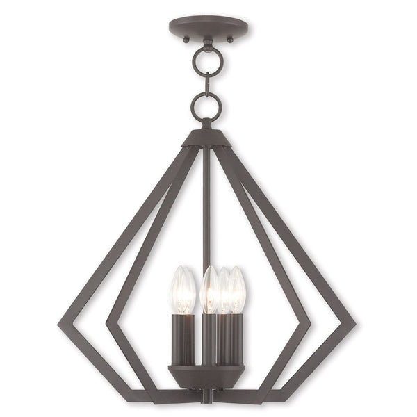 HomeRoots Bronze Five-Light Dimmable Chandelier with Elegant Cylinder Shades for Modern & Classic Spaces 687271