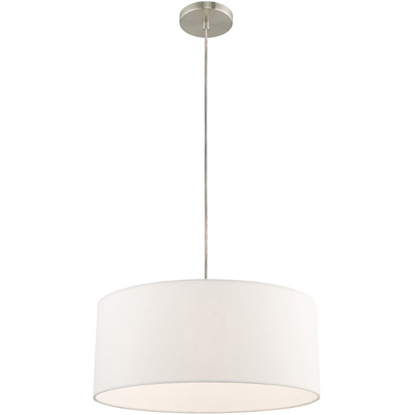 HomeRoots Dimmable Chandelier: Modern Cylinder Shades, Stylish Steel Design for Versatile Ambiance & Easy Installation 687284