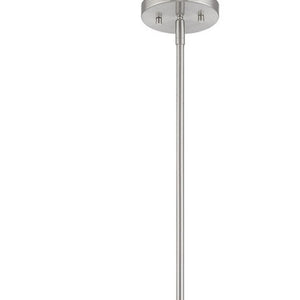 HomeRoots Four Light Dimmable Chandelier with Cylinder Shades for Elegant Ambiance in Modern Spaces 687290