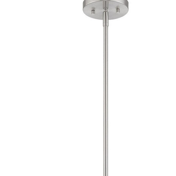 HomeRoots Four Light Dimmable Chandelier with Cylinder Shades for Elegant Ambiance in Modern Spaces 687290