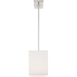 HomeRoots Three Light Dimmable Chandelier - Modern Cylinder Shades for Elegant Dining & Living Spaces 687292