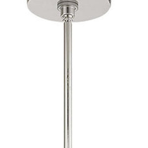 HomeRoots Six Light Dimmable Chandelier - Modern Cylinder Design with Durable Steel Shades for Stylish Illumination 687299
