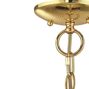 HomeRoots Three Light Dimmable Chandelier: Modern Steel Shades for Adjustable Ambiance in Any Space 687306