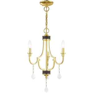 HomeRoots Three Light Dimmable Chandelier: Modern Steel Shades for Adjustable Ambiance in Any Space 687306
