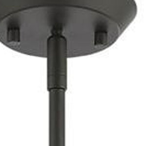 HomeRoots Three Light Dimmable Chandelier - Modern Cylinder Shades for Adjustable Ambient Lighting in Any Room 687318