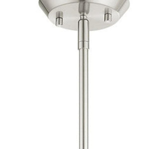 HomeRoots Three Light Dimmable Chandelier – Modern Cylinder Shades for Stylish Ambience in Any Room 687319