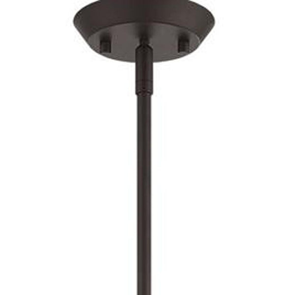 HomeRoots Four Light Dimmable Chandelier with Elegant Cylinder Shades for Modern Home Ambiance and Style 687320