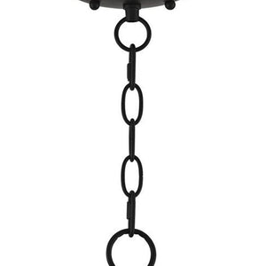 HomeRoots Black Three-Light Dimmable Chandelier with Stylish Cylinder Shades for Modern Home Elegance 687323