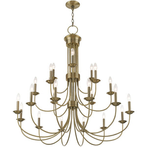 HomeRoots Multi Light Dimmable Chandelier – Modern Steel Fixture for Custom Ambiance in Dining & Entry Spaces 687372