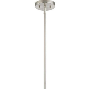 HomeRoots Dimmable Chandelier with Contemporary Steel Shades – Perfect for Dining, Entryways, and Bedrooms! 687386