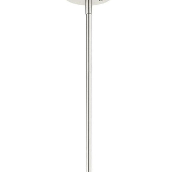 HomeRoots Three Light Dimmable Chandelier with Sleek Cylinder Shades for Modern Ambiance in Any Room 687418