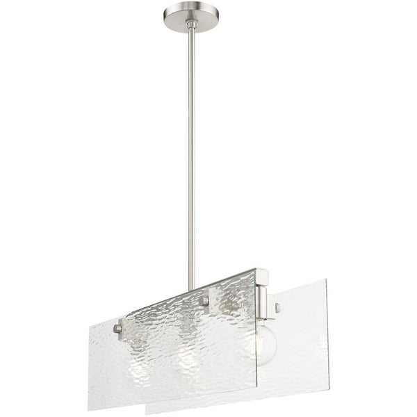 HomeRoots Three Light Dimmable Chandelier – Modern Cylinder Shades for Stylish Illumination & Versatile Placement 687422