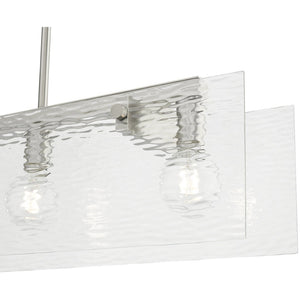 HomeRoots Three Light Dimmable Chandelier – Modern Cylinder Shades for Stylish Illumination & Versatile Placement 687422