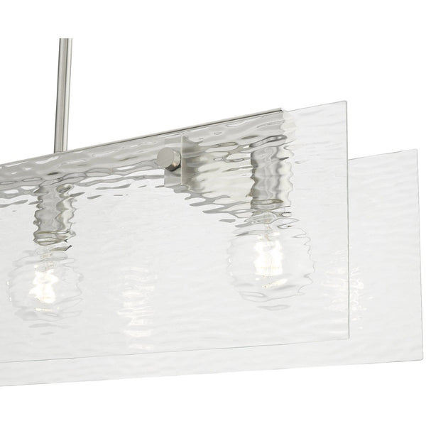 HomeRoots Three Light Dimmable Chandelier – Modern Cylinder Shades for Stylish Illumination & Versatile Placement 687422