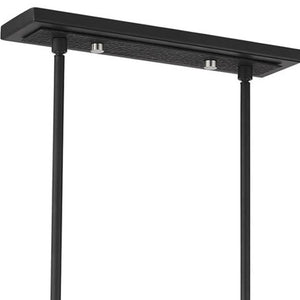 HomeRoots Eight Light Dimmable Chandelier - Modern Elegance with Cylinder Shades for Warm, Ambient Illumination 687425