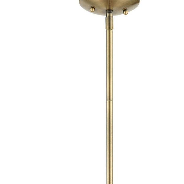 HomeRoots Five Light Dimmable Chandelier: Modern Cylindrical Shades for Elegant Illumination in Any Room 687433