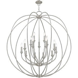 HomeRoots Multi Light Dimmable Chandelier - Modern Steel Shades for Adjustable Ambiance & Timeless Elegance 687462