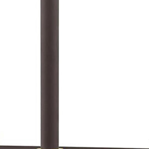 HomeRoots Five Light Dimmable Chandelier - Modern Cylinder Shades for Stylish Illumination in Any Room 687487