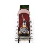 Christopher Knight Home® - Noble House - - Dark Red Metal Train With Three Cars Decor