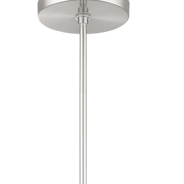 HomeRoots Five Light Dimmable Chandelier - Modern Cylindrical Shades for Stylish Illumination in Any Room 687525