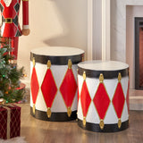 Christopher Knight Home® - Noble House - - Metal Drum Decoration