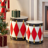 Christopher Knight Home® - Noble House - - Metal Drum Decoration