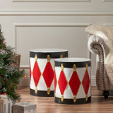 Christopher Knight Home® - Noble House - - Metal Drum Decoration