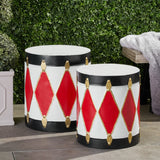 Christopher Knight Home® - Noble House - - Metal Drum Decoration