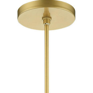 HomeRoots Three Light Dimmable Chandelier - Modern Cylinder Shades for Elegant Illumination in Any Room 687530