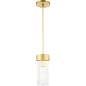 HomeRoots Dimmable Chandelier with Sleek Cylinder Shades for Modern Ambiance in Any Space – Adjustable Lighting 687532