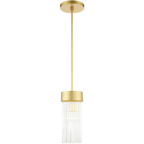 HomeRoots Dimmable Chandelier with Sleek Cylinder Shades for Modern Ambiance in Any Space – Adjustable Lighting 687532