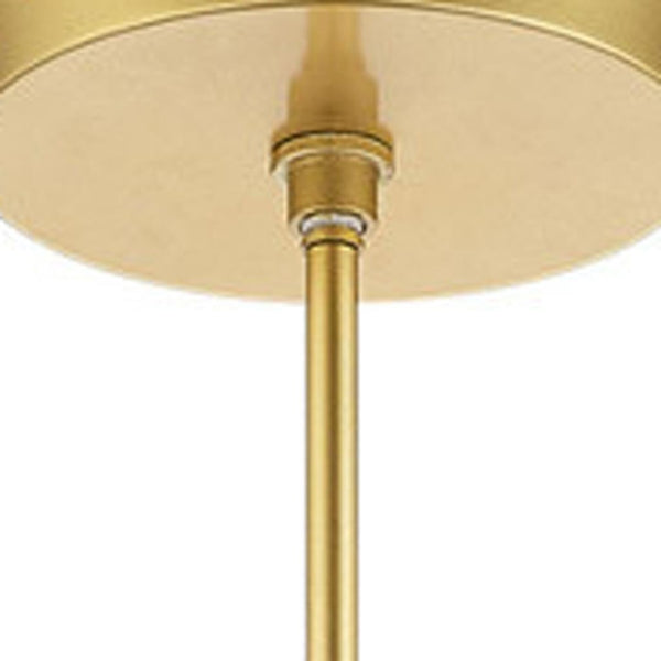 HomeRoots Dimmable Chandelier with Sleek Cylinder Shades for Modern Ambiance in Any Space – Adjustable Lighting 687532