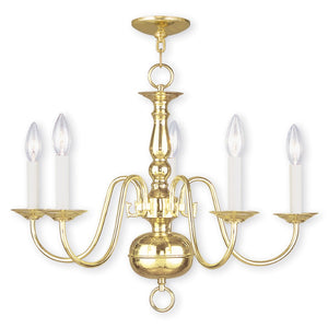 HomeRoots Five Light Dimmable Chandelier – Modern Cylinder Shades for Elegant Ambiance in Any Room 687536
