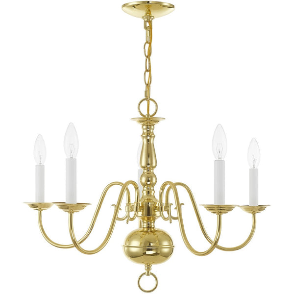 HomeRoots Five Light Dimmable Chandelier – Modern Cylinder Shades for Elegant Ambiance in Any Room 687536