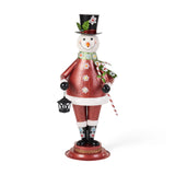 Christopher Knight Home® - Noble House - - Metal Santa Decoration With Led Light