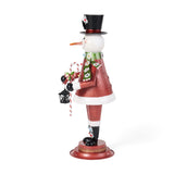 Christopher Knight Home® - Noble House - - Metal Santa Decoration With Led Light